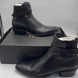 Frye Men's Grady Jodphur Chelsea Boot black size 8.5